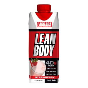 Labrada Lean Body Ready-to-Drink Protein Shake Strawberry 500ml