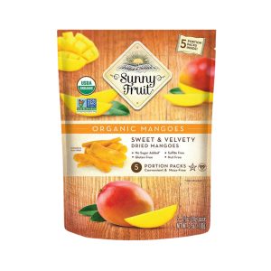 Sunny Fruit Organic Dried Mangoes 100g